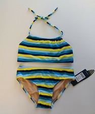 Toobydoo Girls Bandeau Bikini Set, Multi, Girls 13-14