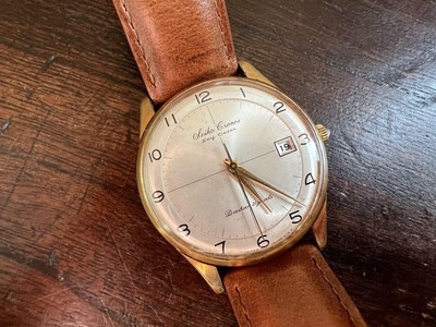 Seiko Chronos Self Data J150166 Vintage Hand-Wound Watch Rare 