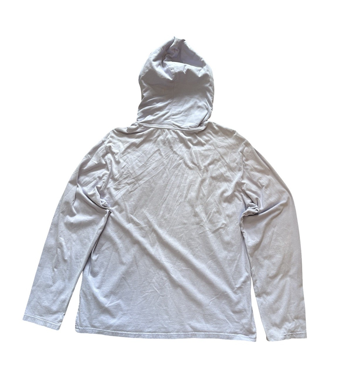 Polo Ralph Lauren Felpa con Cappuccio Camicia Leggera Pony Lavanda Viola Uomo Taglia Large