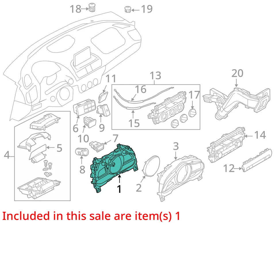 Cuadro de instrumentos velocímetro Mazda 2014-2014 3 indicadores Habhn1f|cbjs9d TGA4V Foto 3 de 4
