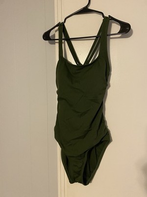 Hurley Women's Swimsuit Small 4 Way Stretch One Piece UPF 50+
