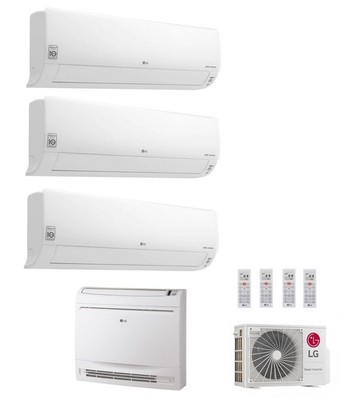 Klimaanlagen Multi LG STANDARD 2x2,1+3,5kW + Konsolengerät 3,5kW Aggregat 11,2kW