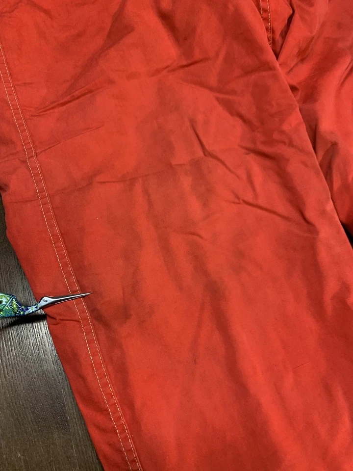 Red Mens Pants 32 Waist Orlon Antler Winter Sports Wear Snow Insulated VNTG - Image 4 of 4