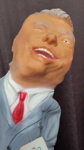 Bill Clinton Hand Critters Rubber Hand Puppet Mask Illusions with Tag 1990 - Video 1 of 1
