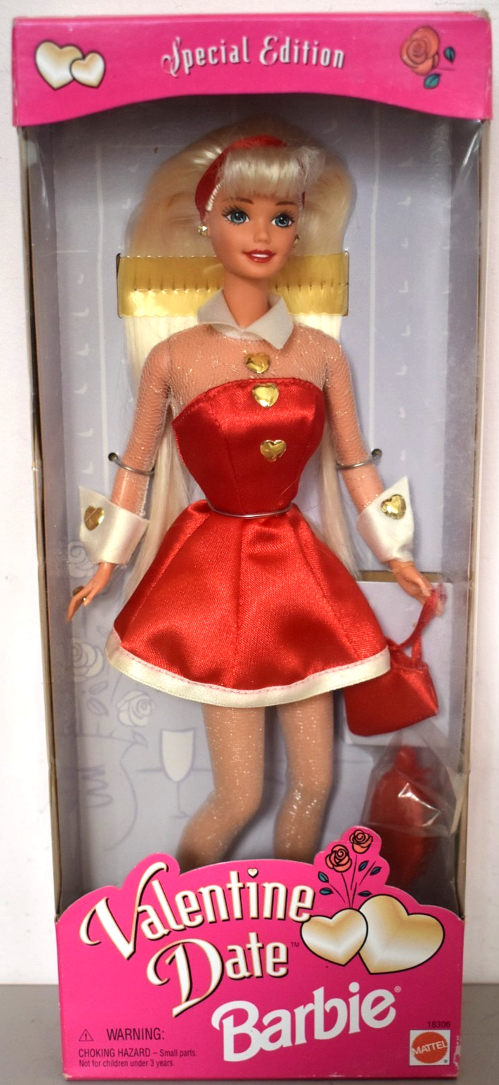 1997 Playline Coll Special Edition VALENTINE DATE Vintage Blonde Barbie