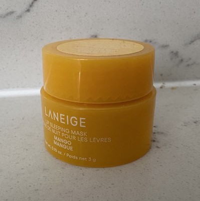 Laneige Lip Sleeping Mask MANGO Travel Size .10 oz 3g 3 grams NEW