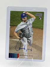 2020 Topps Stadium Club RC Auto Anthony Kay #AAKA Toronto Blue Jays
