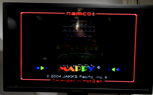 NAMCO Ms. Pac-Man 2004 5-in-1 Plug & Play TV Game Green Cabinet Tested & Works_ - Picture 9 of 19