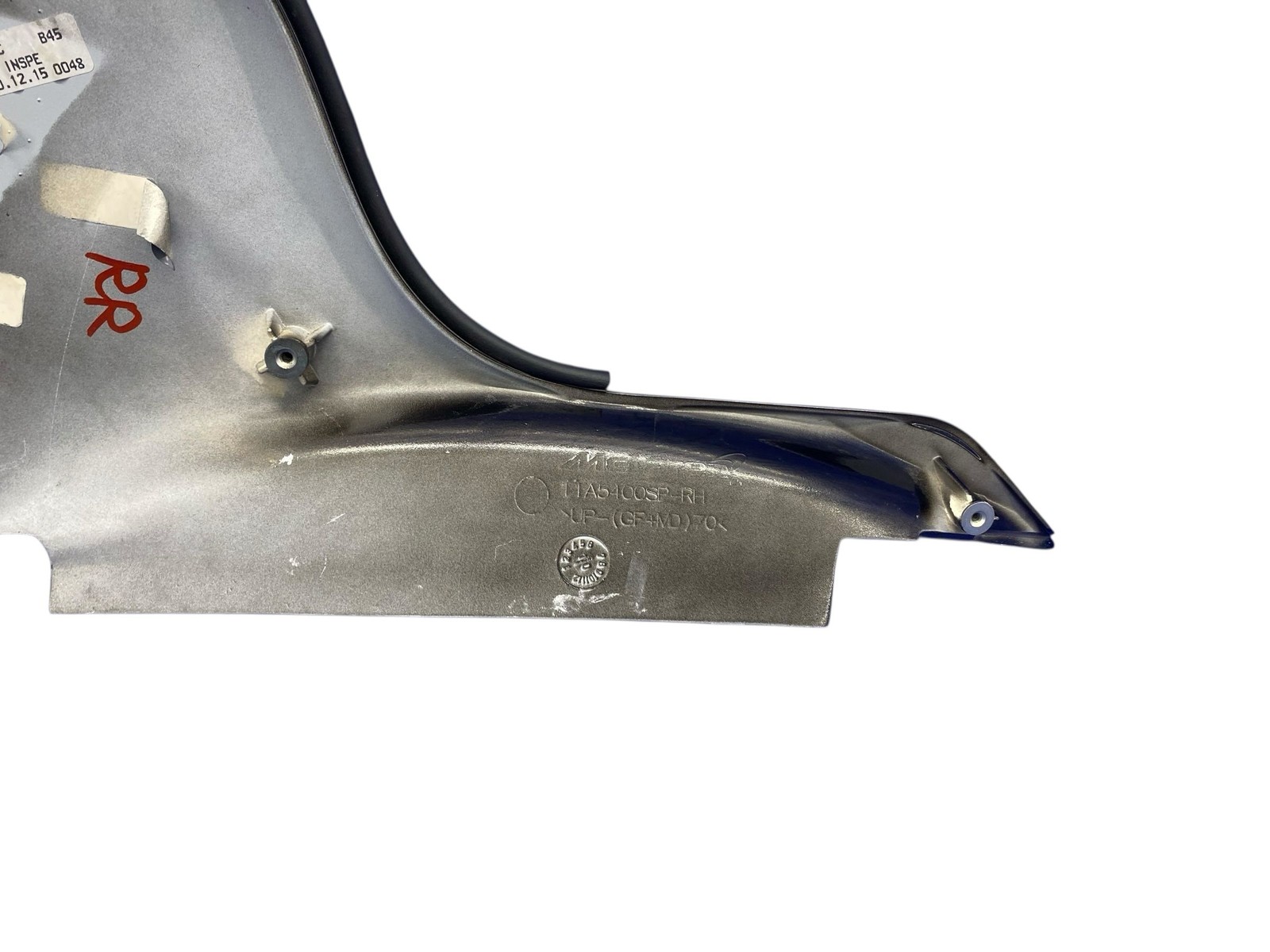 2015-2017 MCLAREN 650S REAR RIGHT EXTERIOR QUARTER PANEL PILLAR TRIM COVER PANEL
