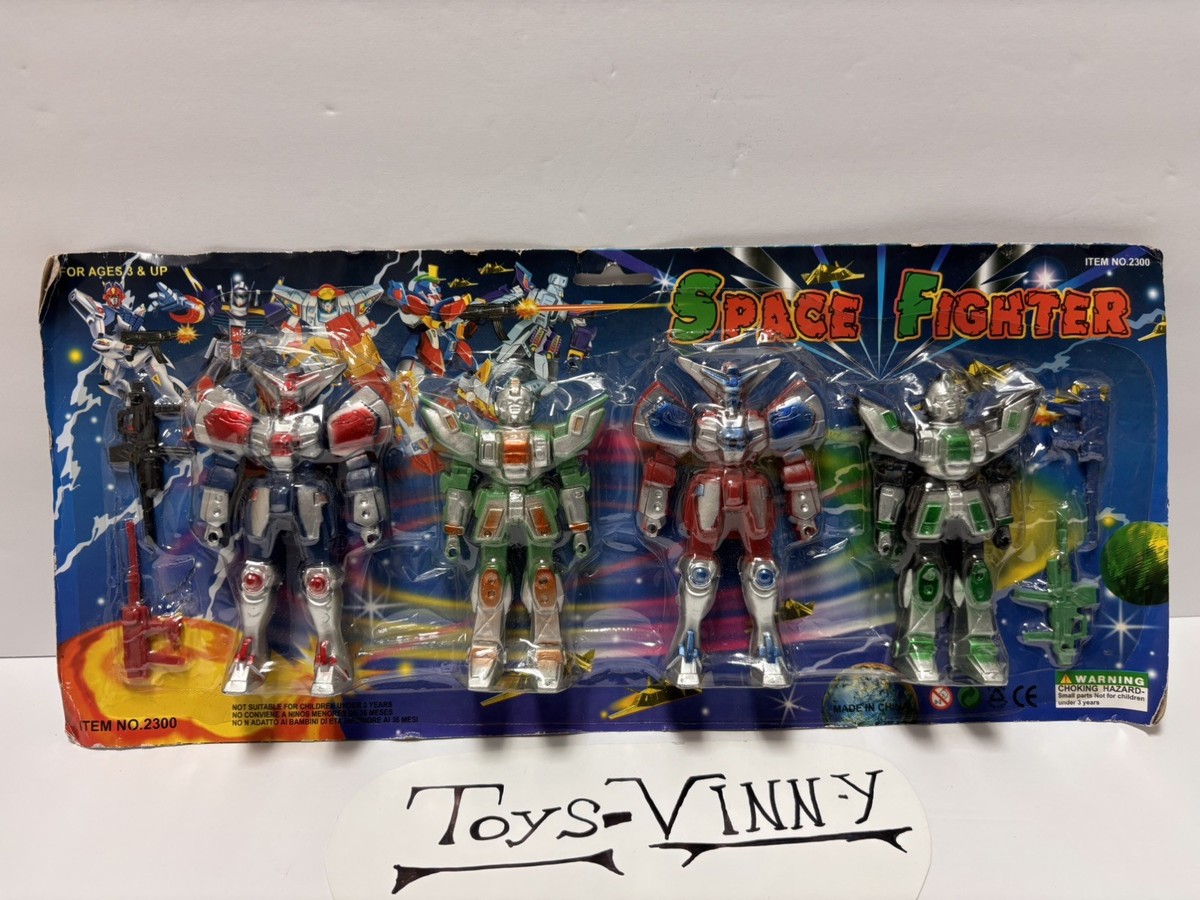 Vintage Space Fighter Mobile Suit Bootleg Rack Toy Stealth Fighter