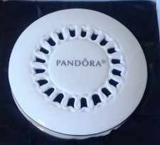 Pandora Round White Porcelain Bracelet Storage-Display Box