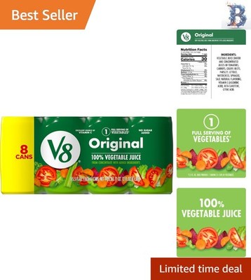 Nourishing  Vegetable Juice, 5.5 fl oz Can   8-Pack, Non-GMO & Fat Free
