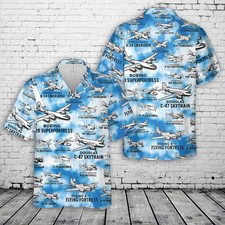 Famous American WWII Aircrafts Hawaiian Shirt