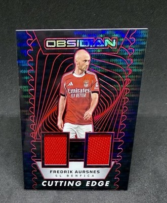 Fredrik Aursnes /49 Patch - SL Benfica - Panini Obsidian 2025/26 Relic