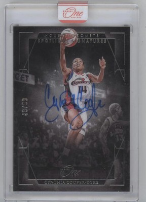 2025 Panini One and One Cynthia Cooper-Dyke #SSV-CCD Spotlight Signatures /99