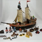 Playmobil 3750 Pirate Ship | Vintage 1970s | Incomplete | Repairs | AS-IS Parts