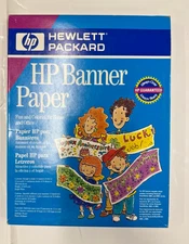 HP Banner Paper for Inkjet Printers - Make your own Banners 70 SHEETS