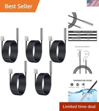 10K Temperature Sensor Probe, 3950 NTC Thermistor Accuracy 1 5pcs 1M,...