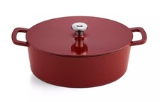 Fissler Ausstellungsstück Moments Collection Emaillierter Gusseisen Bräter oval 