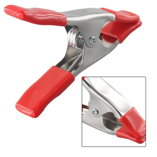 Brand New Spring Clamp A-shaped Clip 4inch A-shaped Clip Grip Tools Iron - Picture 4 of 40