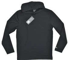 NEW Walter Hagen Men's P11 Golf Hoodie Black Regular Size S Moisture Wicking