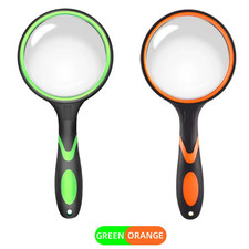 10x Shatterproof Magnifying Glass 10x Large Handheld Magnifying Glass for senior