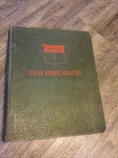 Oliver “dealer Service Bulletins” 3 Ring Binder Full Of Original Bulletins