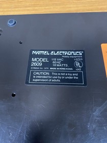 Mattel Intellivision 1979 Console Model 2609 13 Games Included (Tested Working)