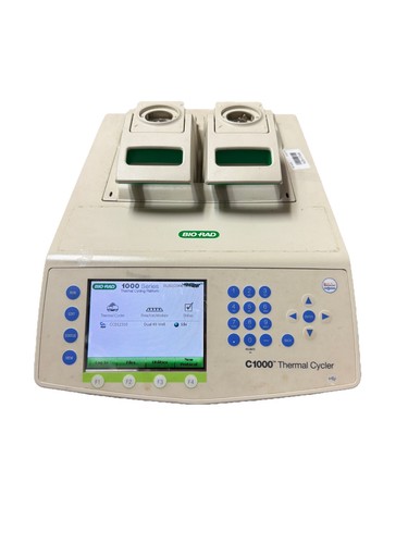 BioRad C1000 Touch PCR Thermal Cycler w Dual 48Well Fast Reaction Block G2U