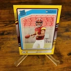 2024 Panini Donruss - Rated Rookie Jayden Daniels #389 Press Proof Yellow (RC)