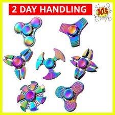 Metal Fidget Spinner for Kid Adult, Sensory Hand Fidget Toy 7 Pack-Anxiety To...