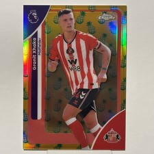 Granit Xhaka Pineapple Blast Topps Premier League Chrome 2026 Sunderland