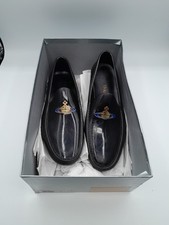 VIVIENNE WESTWOOD ‘MAN’ PLASTIC ORB LOAFER BLACK UK SIZE 8