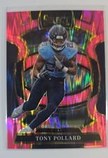 2025 Panini Select - Concourse Tony Pollard #25 Pink Shock Prizm