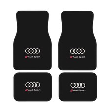 Audi 4pcs Universal Car Floor Mats Auto Carpets Interior Trim Accessories