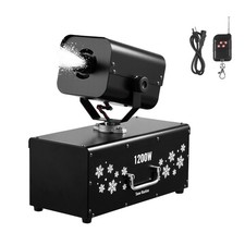 VEVOR Snow Machine, 1200W Powerful Fake Snow Maker with 90  Shaking Head