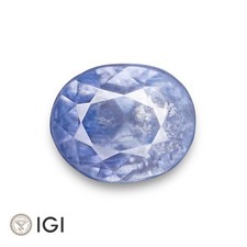 IGI Certified KASHMIR Blue Sapphire 0.92 Ct. Natural Untreated OVAL