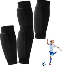 2 Pairs Soccer Shin Guards for Kids Youth Adult,Shin Guards Soccer Calf Compress