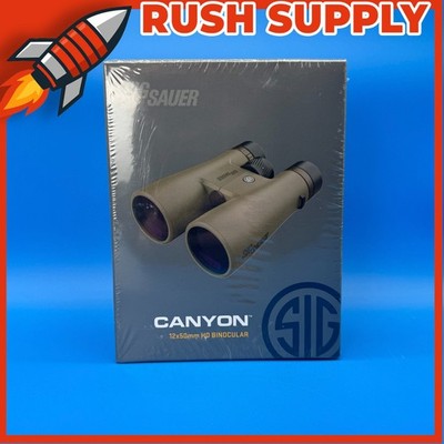 Sig Sauer Canyon HD 12x50mm Fog Proof FDE Binocular - SOZC0002