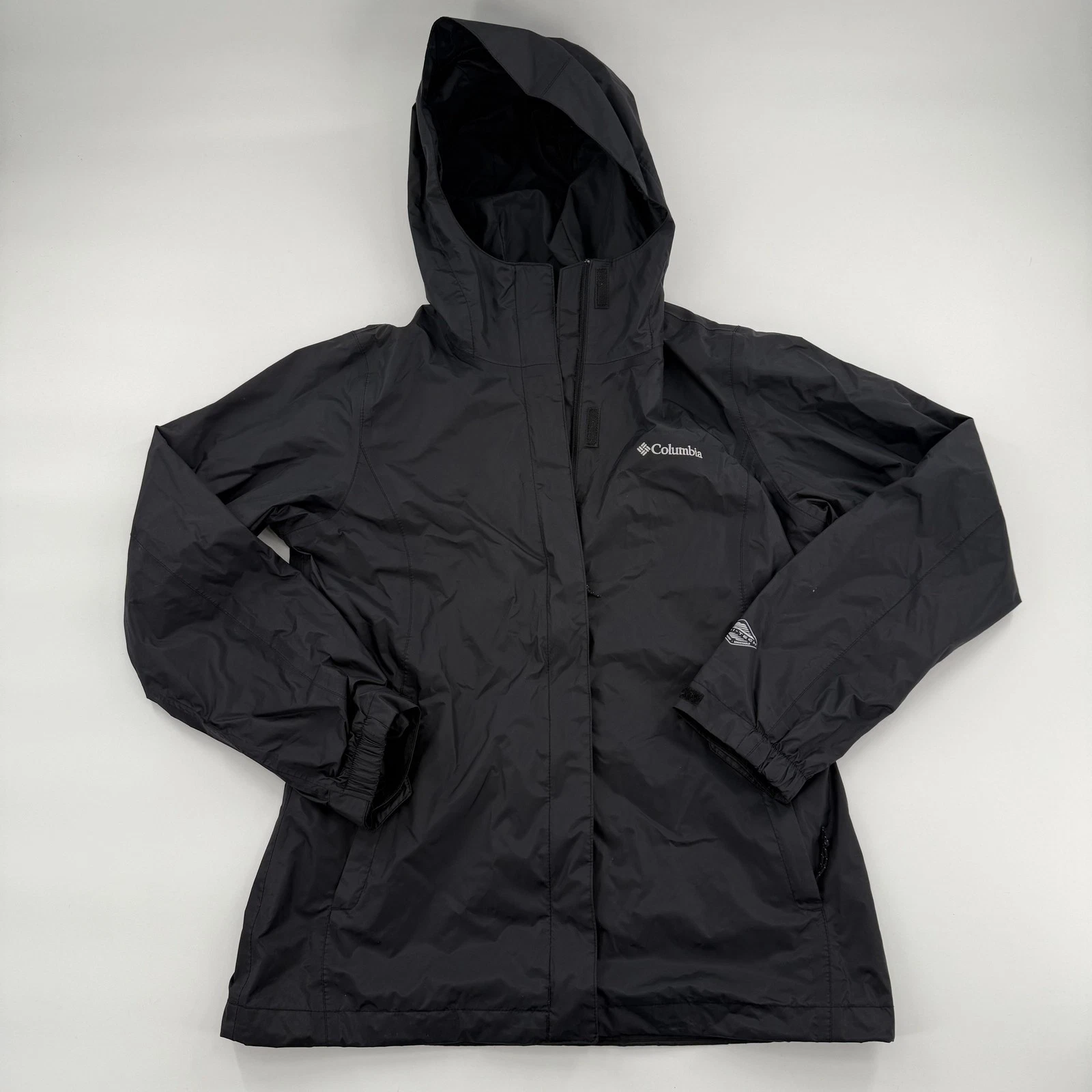 Columbia Jacket Womens Small Omni-Tech Hooded Waterproof Breathable Outdoor
Opens in a new window or