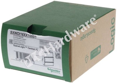 Surplus Open Schneider Electric SXWDI16XX10001 SpaceLogic Central I/O Module