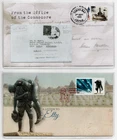 2011 Australia From the Office of Commodore & A Letter to Etty Prestige FDCs (2)