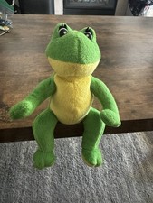 Vintage 1990s Gund Plush, Flash The Frog