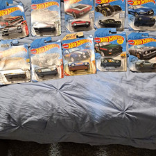 Hot Wheels Diecast Car Lot of 10 Carded Unopened Box Multicolor