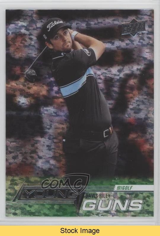 2024 Upper Deck Young Guns Speckled Rainbow Davis Riley #131 Rookie RC READ sq1