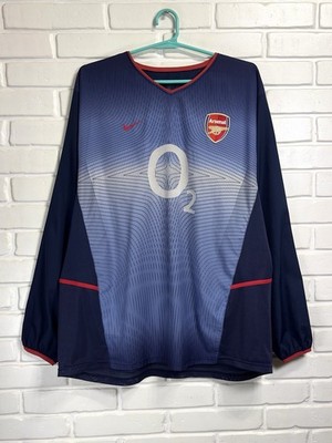 Nike ARSENAL 2002 Player #14 HENRY Long Sleeve Jersey Men SZ XXL