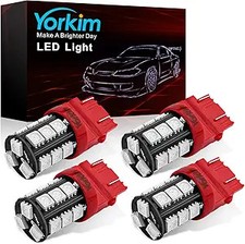 3157 Led Light Bulbs Red Super Bright 3056 3156 3156a 3057 4057 3157 4157 T25 L