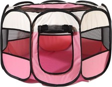 Portable Pet Playpen  Dog Playpen Foldable  Puppy Pet Playpen Indoor for Medium...
