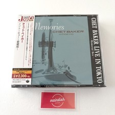 Chet Baker Live in Tokyo Memories Japan nuovo CD
