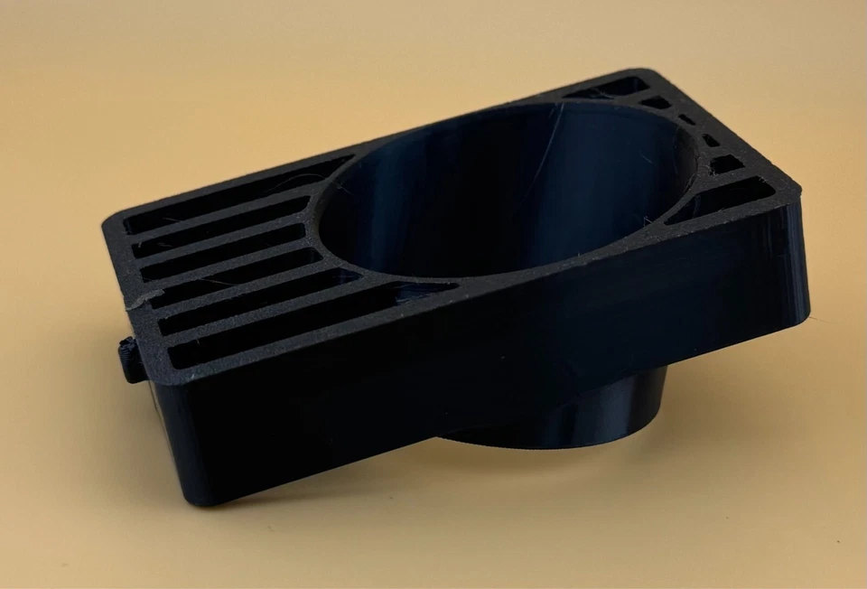 Cápsula de calibre de refuerzo de ventilación de 52 mm en ángulo para Volkswagen VW MKIV Golf 1997-2005 Foto 2 de 3